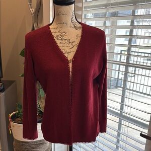 Women's Burgundy Sweater